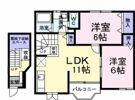 セカンドみなみの間取り画像