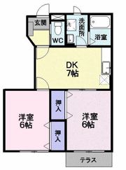 パラッツォAの間取り画像