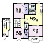 アーバンフォレストⅢの間取り画像