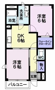 シュトラーセの間取り画像