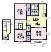 サンシャインヒルズCの間取り画像