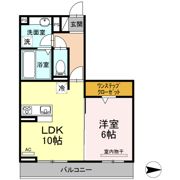 Dーグレイス A棟の間取り画像