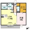 プレンティー曙の間取り画像