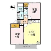 ミレニアム・Dの間取り画像