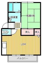 サンビレッジ弐番街Cの間取り画像