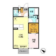 ミヤビーノ モナの間取り画像
