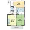 フォブールかざしヶ丘Cの間取り画像