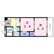 フィネス中屋敷の間取り画像