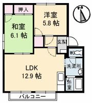 ドムス・ヒルズ D棟の間取り画像