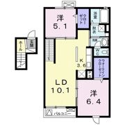 アンベリールの間取り画像