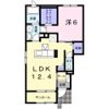 モダニスタ Aの間取り画像