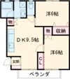 ハイツ久IIの間取り画像