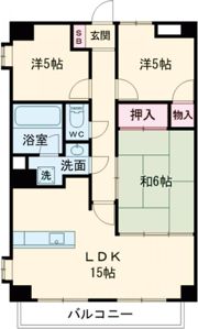 アルファパレスの間取り画像
