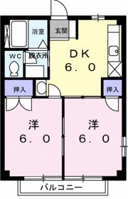 アクティブもうぎの間取り画像