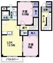 マーベラスヒル B棟の間取り画像
