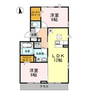 パストラル湘南Ⅱの間取り画像