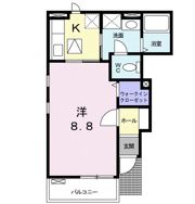 カルム中庭の間取り画像