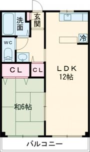 ファミール西大寺の間取り画像