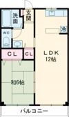 ファミール西大寺の間取り画像