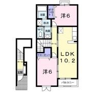 テニーグレイスの間取り画像