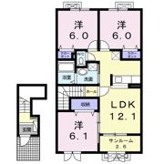 アヴァンセの間取り画像