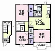 オランダ村Cの間取り画像
