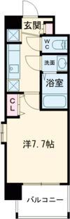 LaDouceur荒本の間取り画像