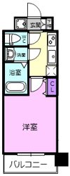 LaDouceur荒本の間取り画像