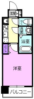 LaDouceur荒本の間取り画像