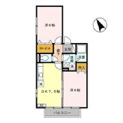 セジュール・ウィスタリアの間取り画像