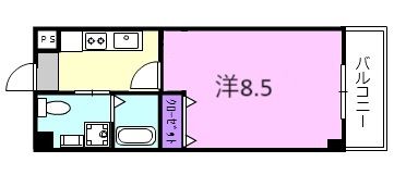 第10美和マンションの間取り画像