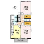 セジュール252の間取り画像