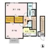 デュオフラット Aの間取り画像