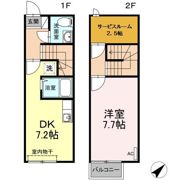 キューブ吉原の間取り画像