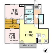 サニーコートの間取り画像