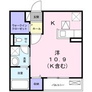 モデルノⅠの間取り画像