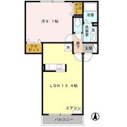 ジュネスコートの間取り画像