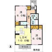 タウン ビビ B棟の間取り画像