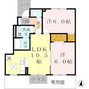 ヴェルデュール新庄の間取り画像