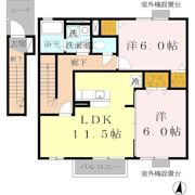 ヴェルデュール新庄の間取り画像