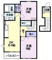 シャルマン S棟の間取り画像