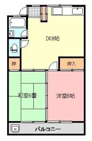 アピカサンハイツの間取り画像