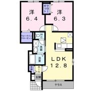 スワン KITAMURA Cの間取り画像