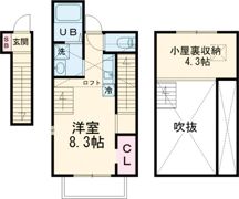 Mon Reve(モンレーヴ）の間取り画像