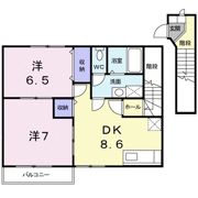 サニーコ－ト 土居の間取り画像