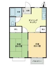 フォブールホロニックAの間取り画像