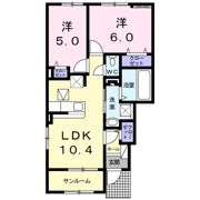 ラメール B棟の間取り画像