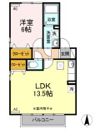 千歳山タウンハウス Bの間取り画像