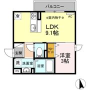 カナル グランデ 十日町の間取り画像