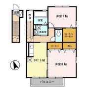 リビングタウン飯田 F棟の間取り画像